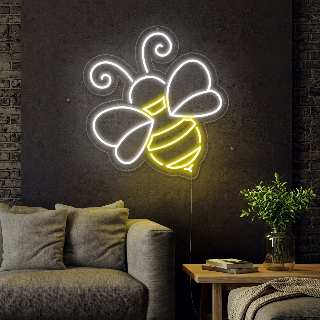 "Bee" Neon Sign
