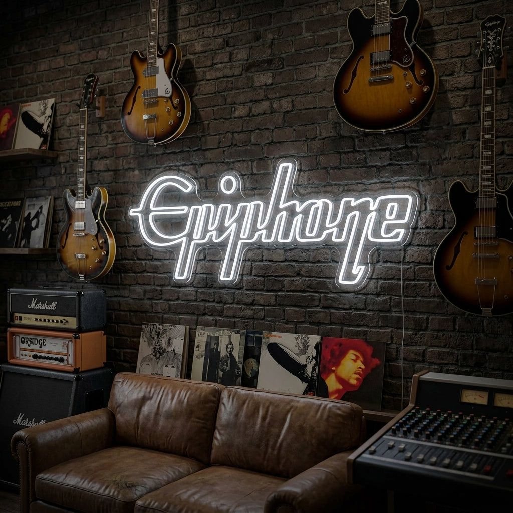 "Epiphone" Neon Sign