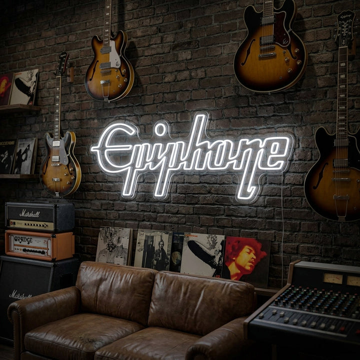 "Epiphone" Neon Sign