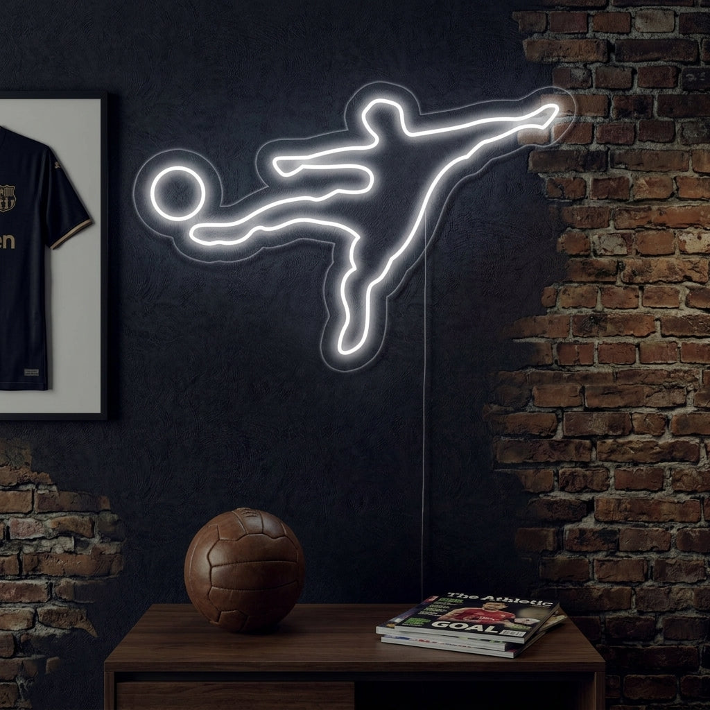 "Soccer Player" Neon Sign