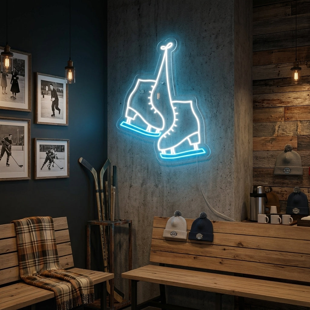 "Skate Shoes" Neon Sign