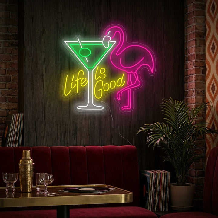 "Life Is Good" Neon Sign