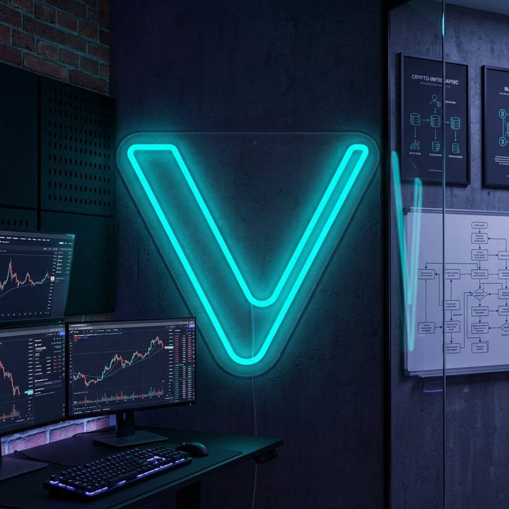 "Vechain VET" Neon Sign
