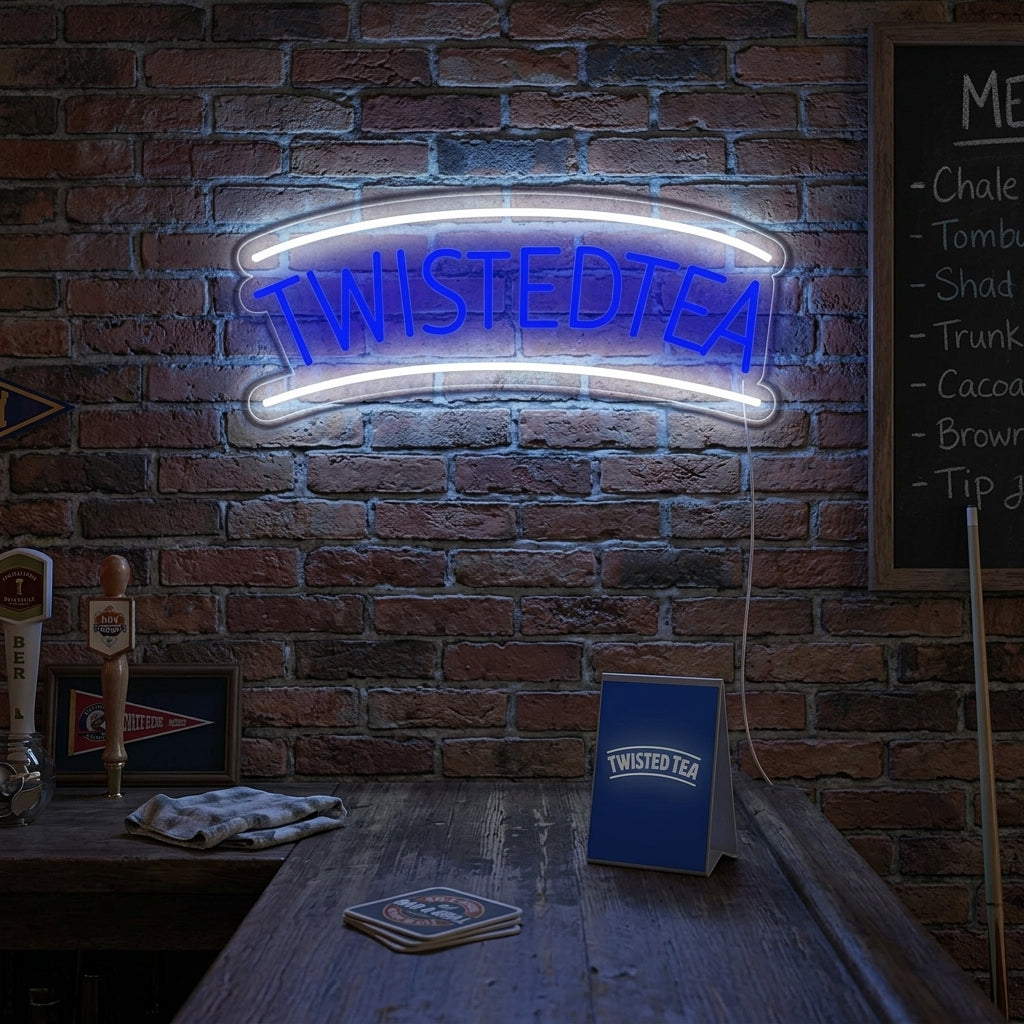 "Twisted Tea" Neon Sign