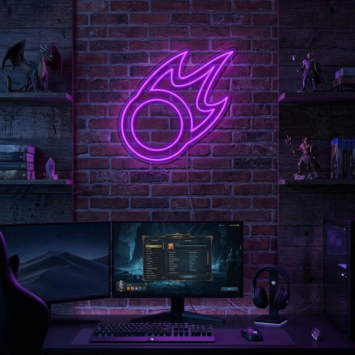 "FF XIV" Neon Sign