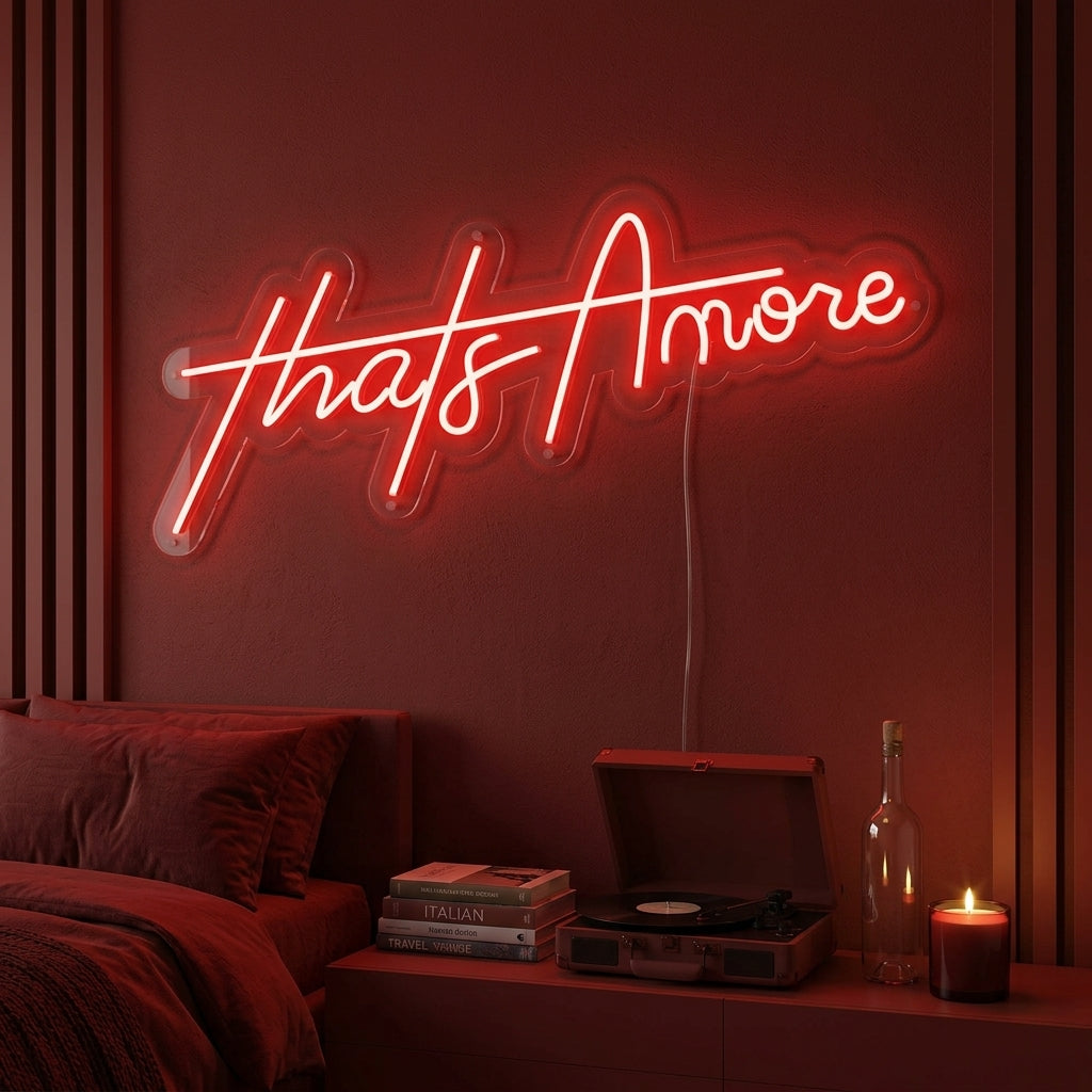 "Thats Amore" Neon Sign