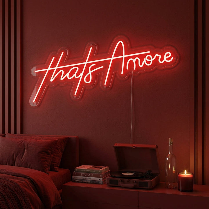 "Thats Amore" Neon Sign