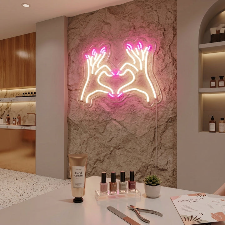 "Nail Salon" Neon Sign