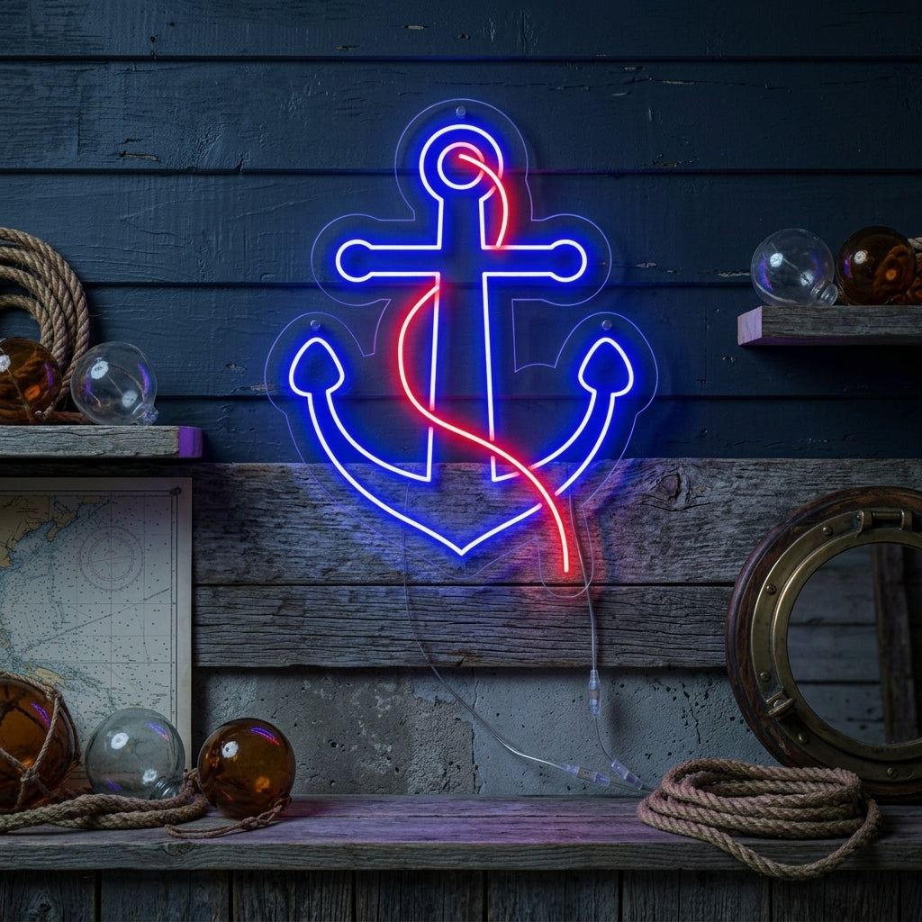 "Anchor" Neon Sign