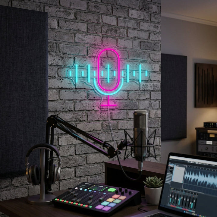 "Podcast" Neon Sign