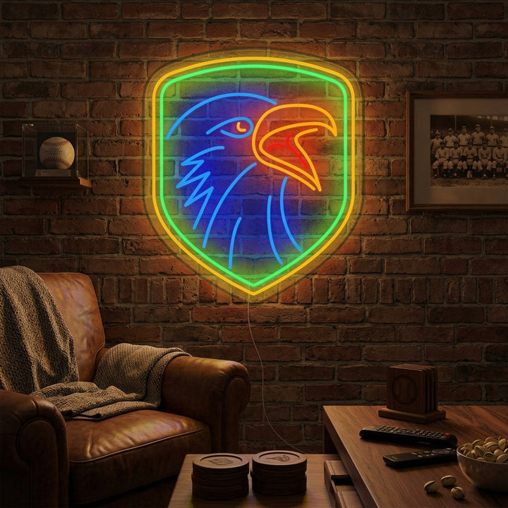 "Eagle with Shiled" Neon Sign