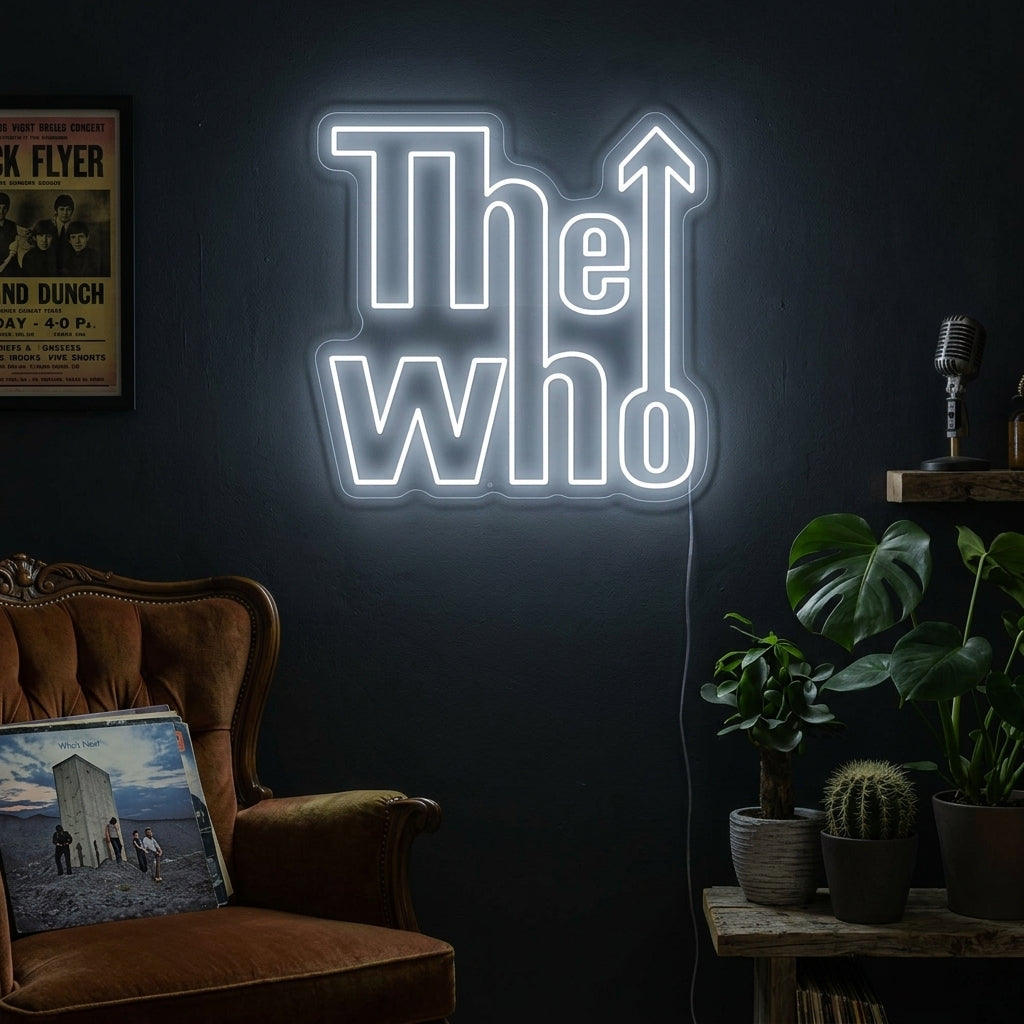"The Who" Neon Sign