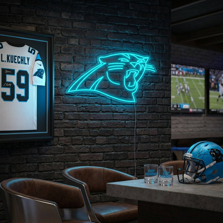 "Panthers" Neon Sign