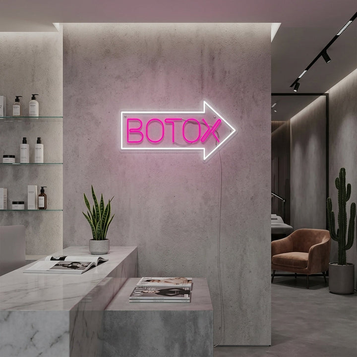 "Botox Beauty Salon" Neon Sign