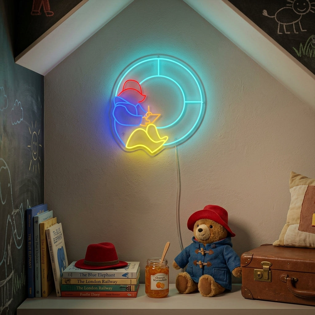 "PDT Bear" Neon Sign