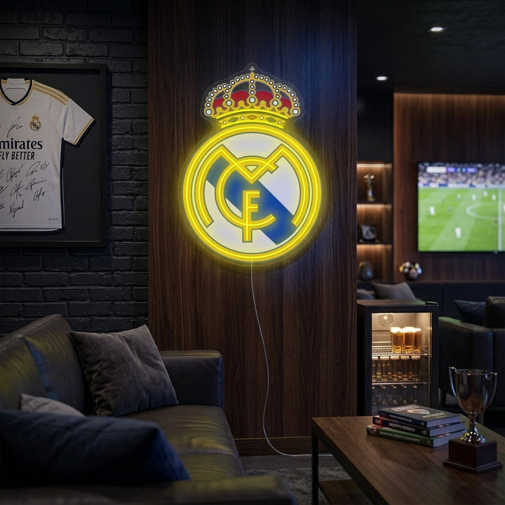 "Real Madrid Logo" Neon Sign