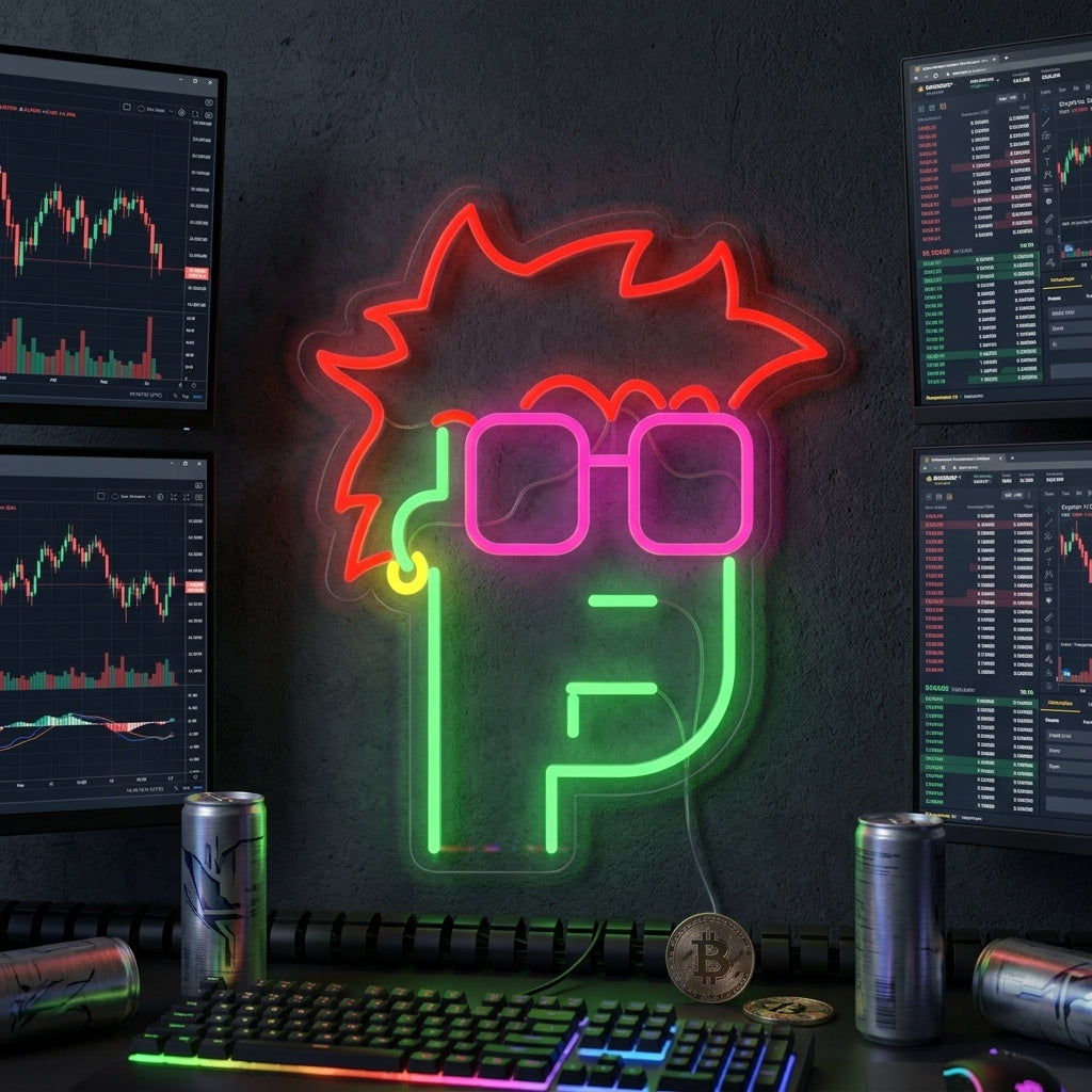 "NFT Monkey" Neon Sign