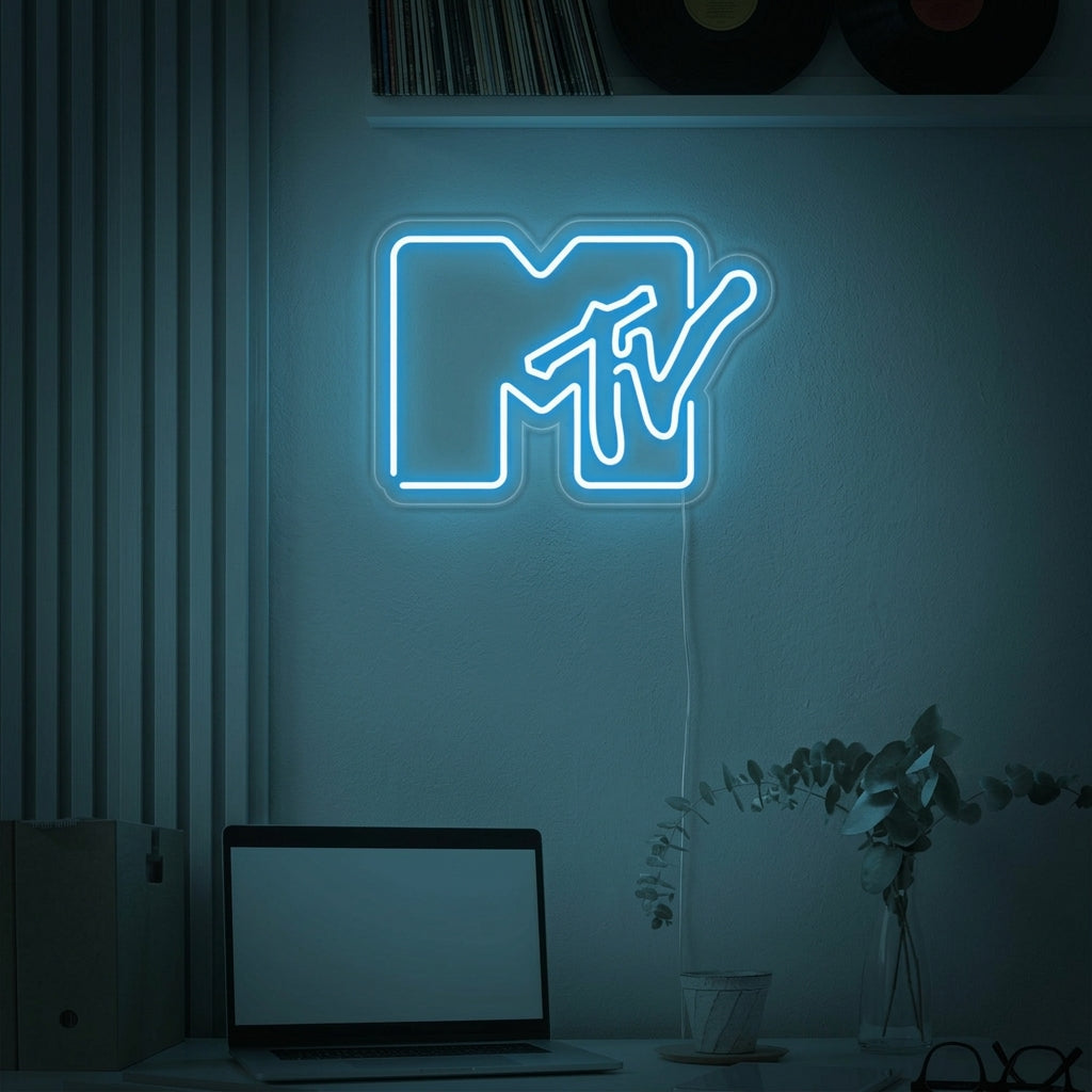 "MTV Logo" Neon Sign