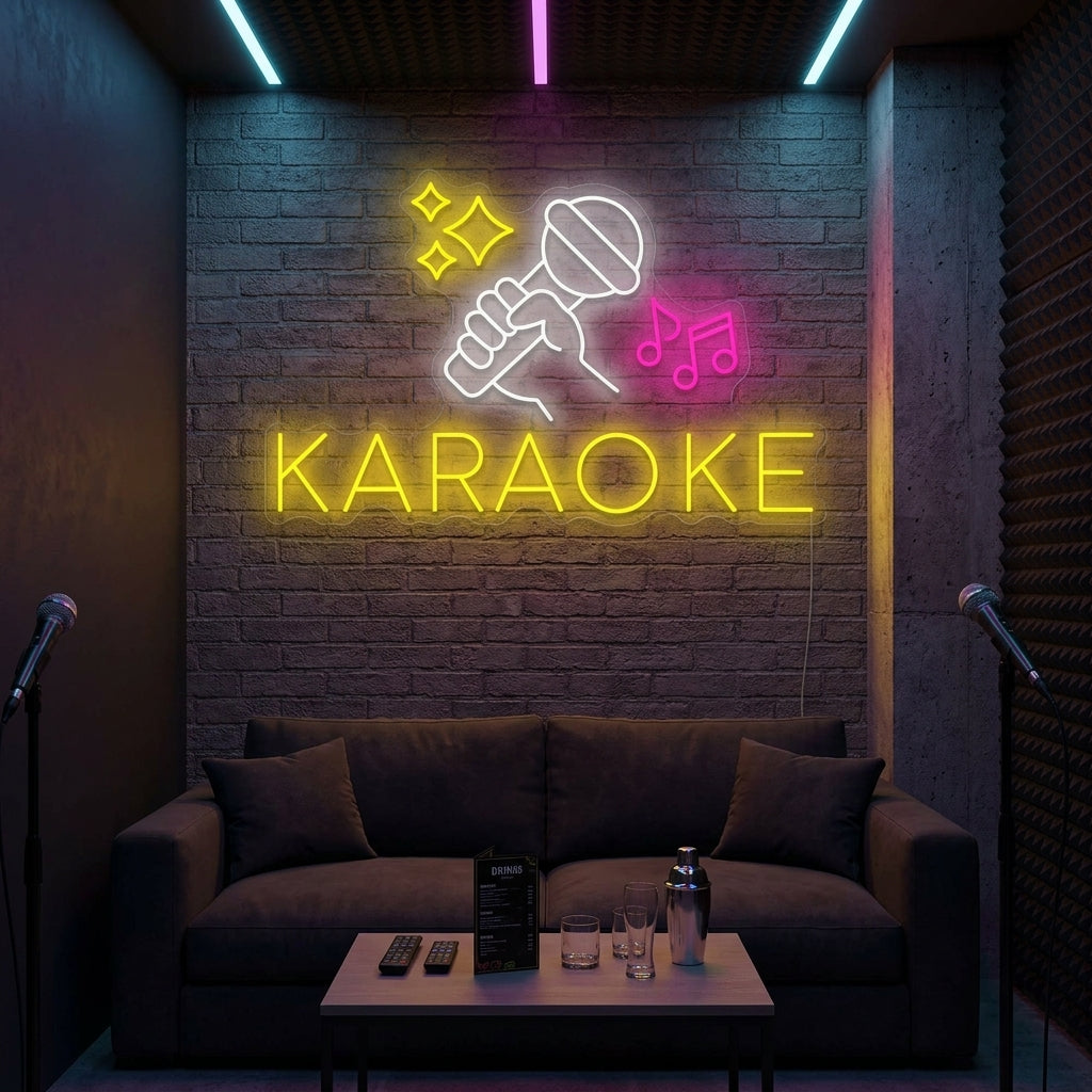 "Karaoke" Neon Sign