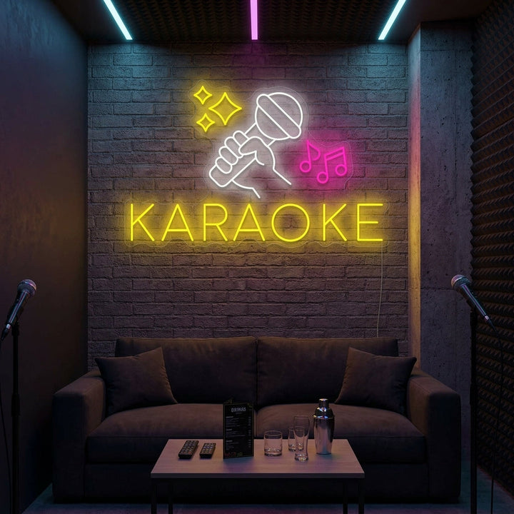 "Karaoke" Neon Sign