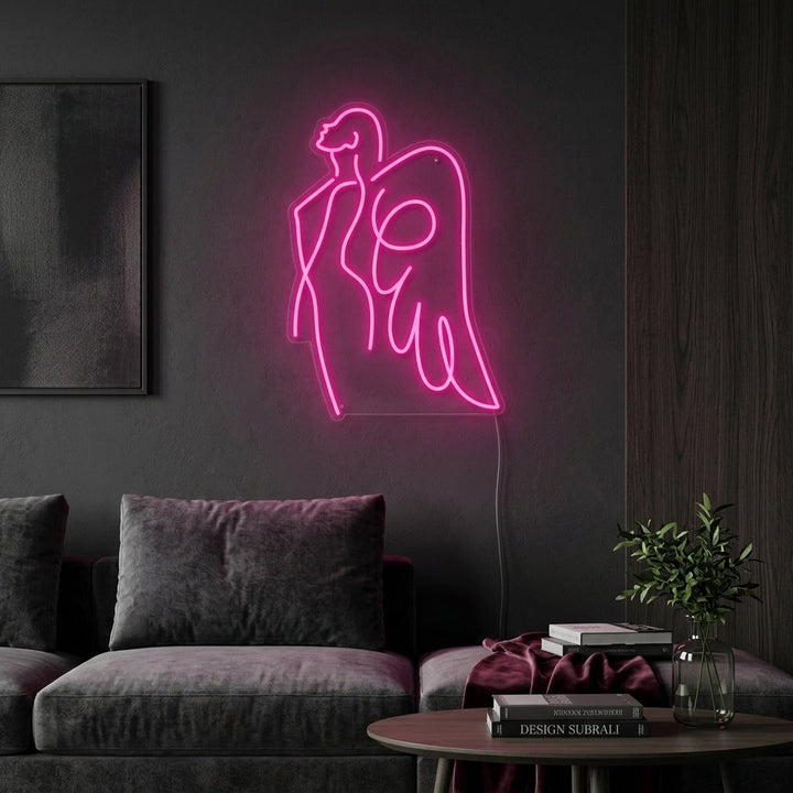 "Angel Mom" Neon Sign