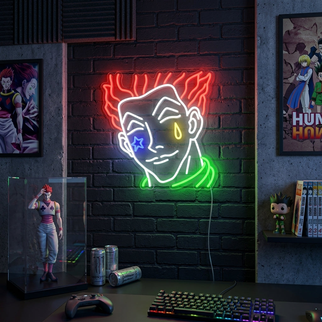 "Hisoka" Neon Sign
