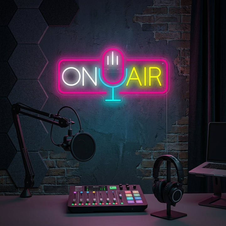 "On Air" Neon Sign
