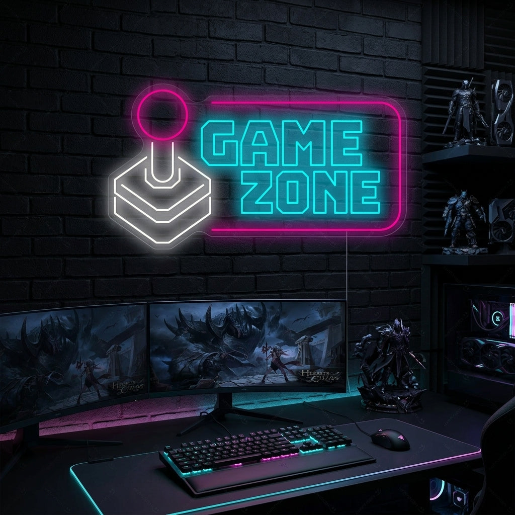 "Game Zone" Neon Sign