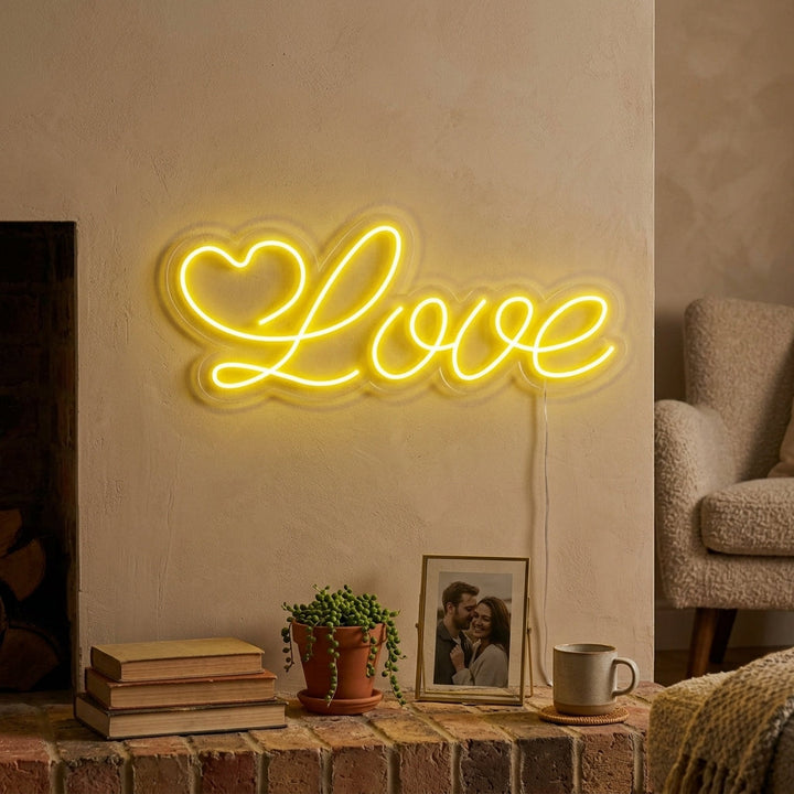 "Love Word" Neon Sign