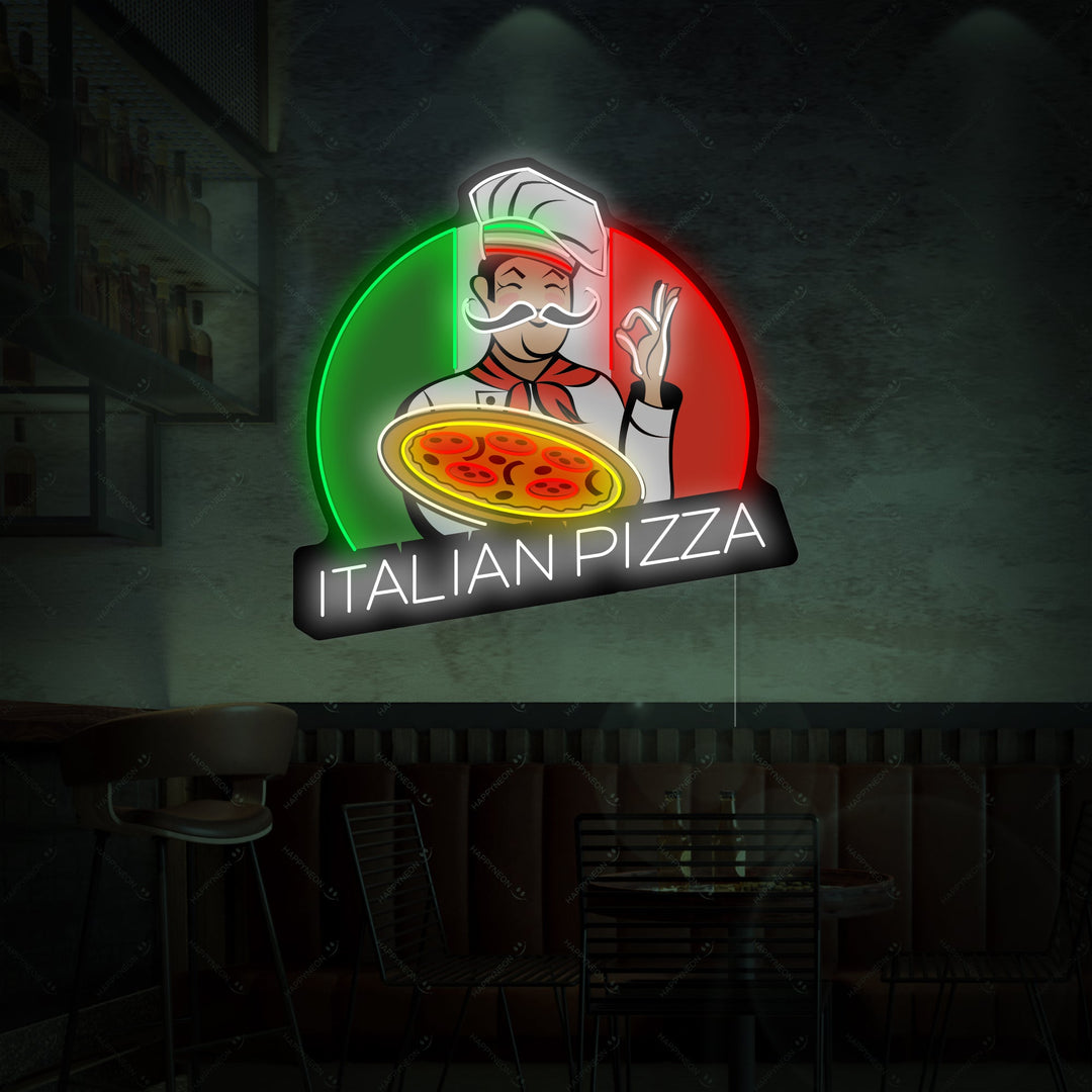 "Italian Pizza" Neon Sign