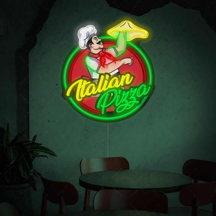 "Italian Pizza" Neon Sign