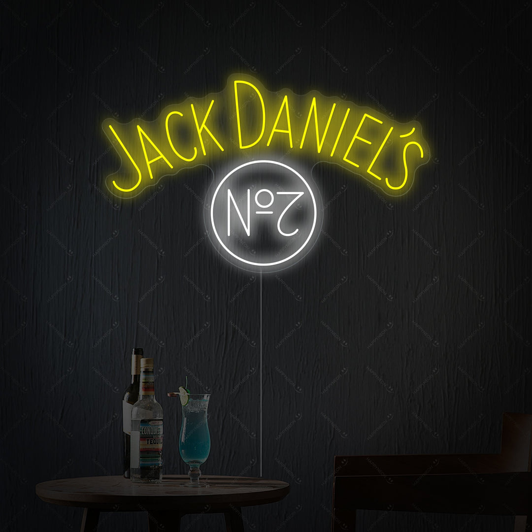 "Jack No.7" Neon Sign