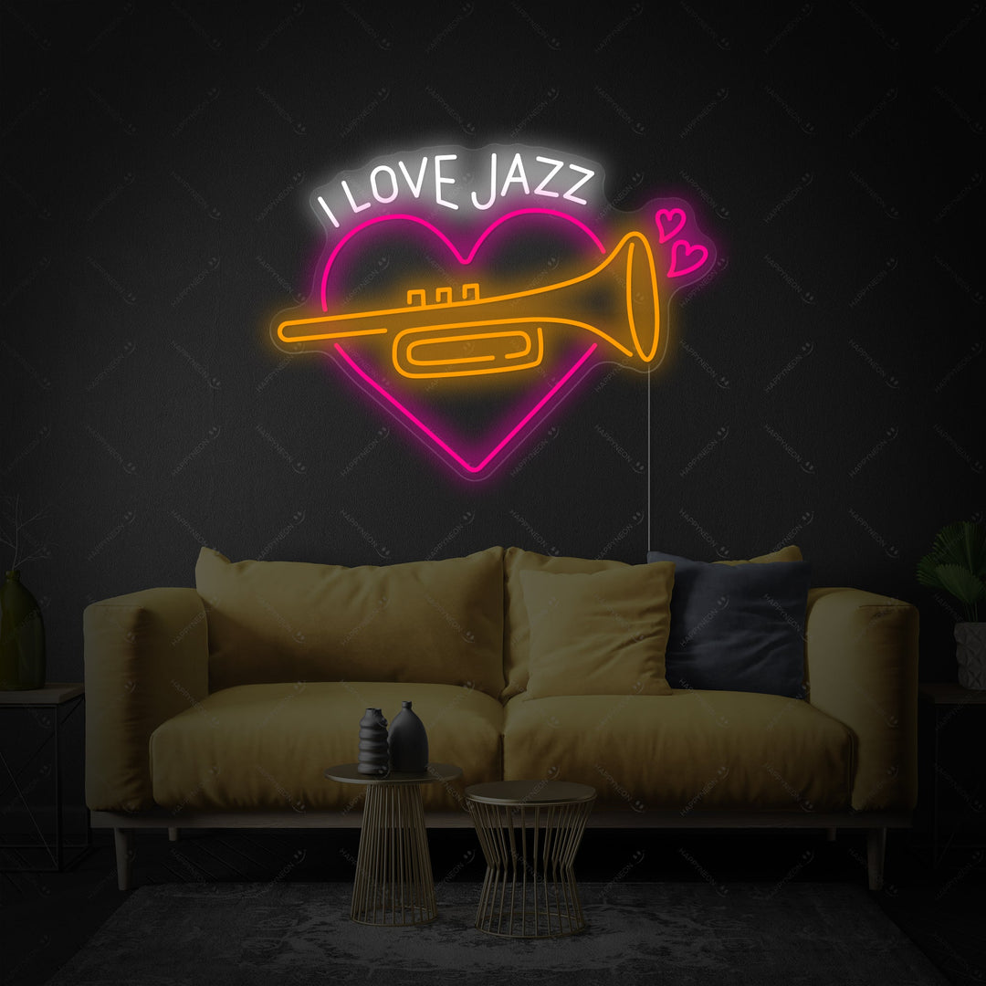 "Jazz Music" Neon Sign