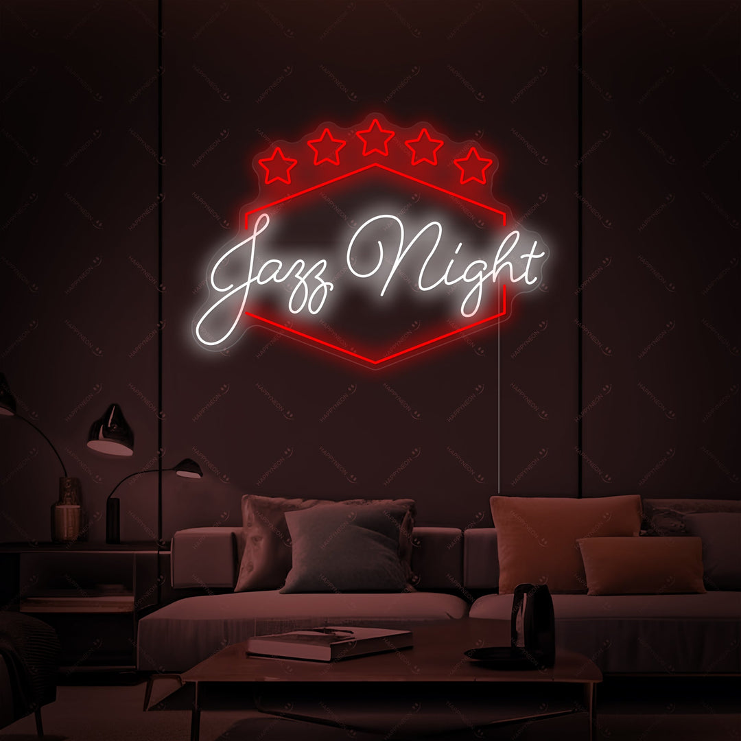 "Jazz Night" Neon Sign