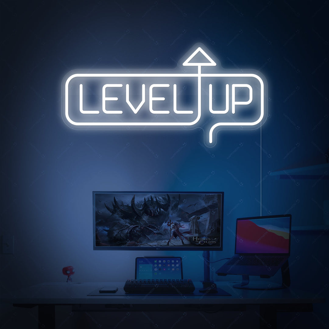 "Level Up" Neon Sign