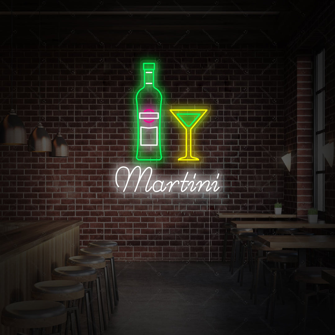 "Martini" Neon Sign