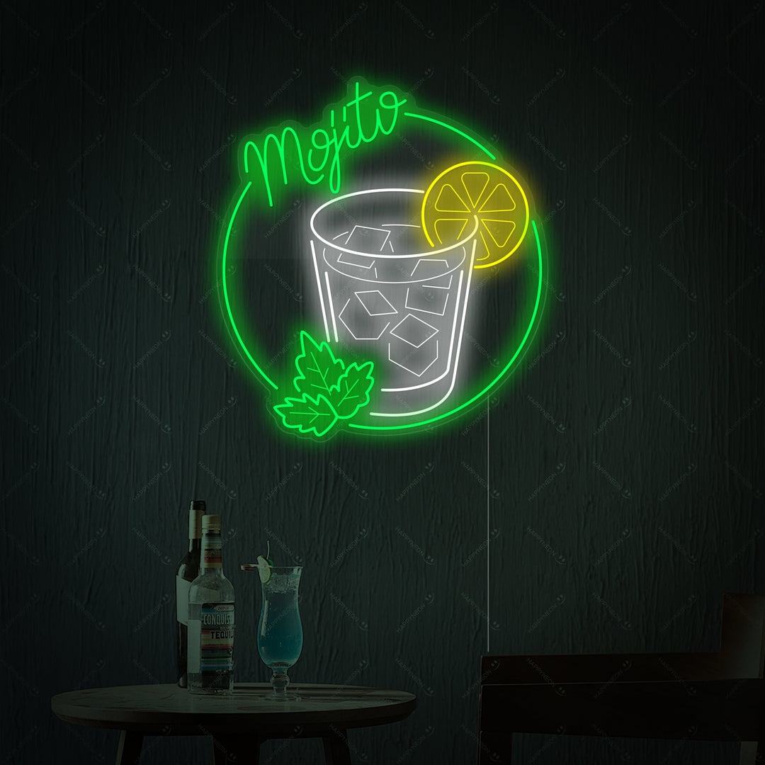 "Mojito" Neon Sign