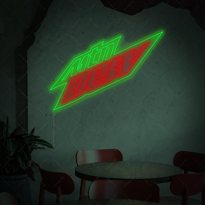 "Mountain Dew" Neon Sign