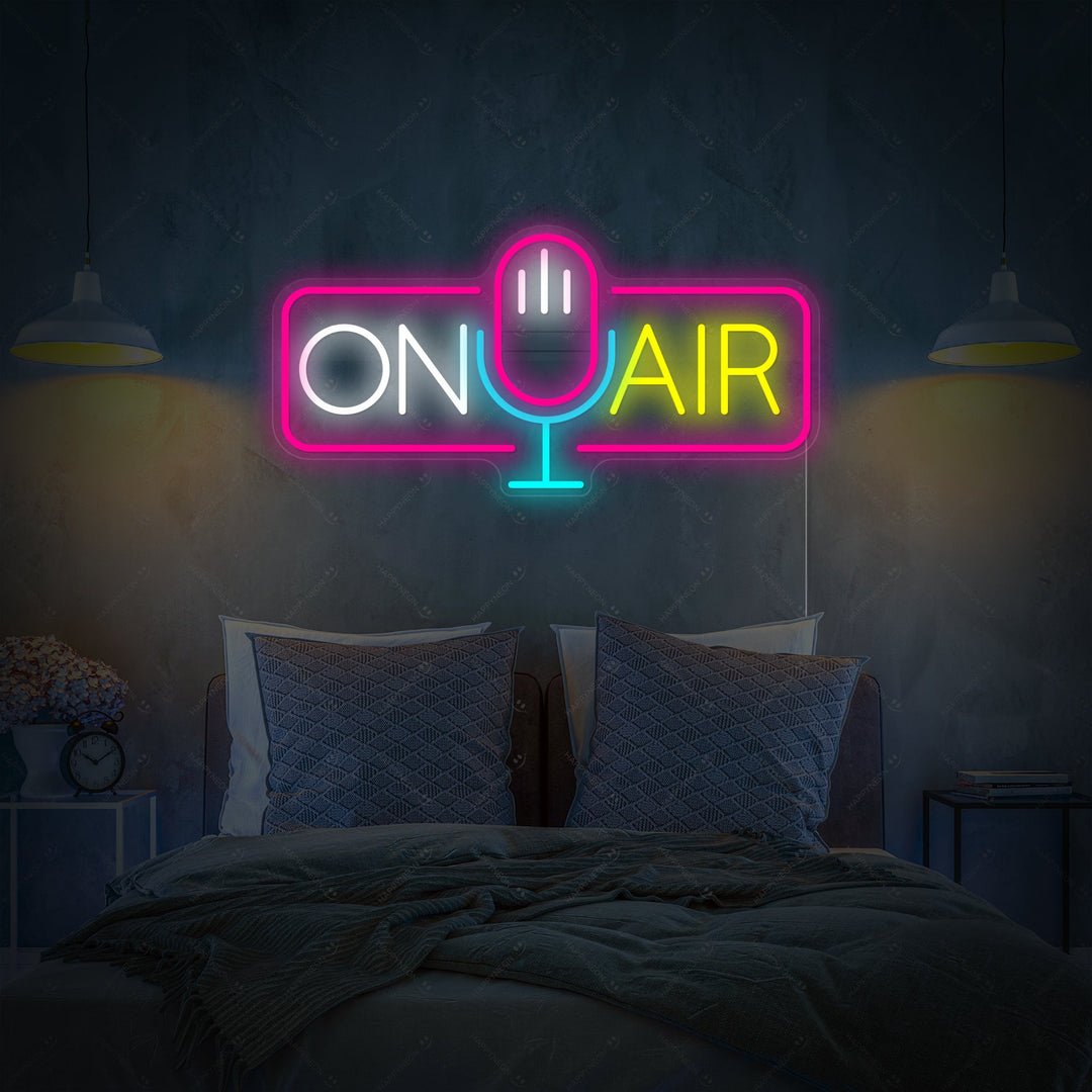 "On Air" Neon Sign