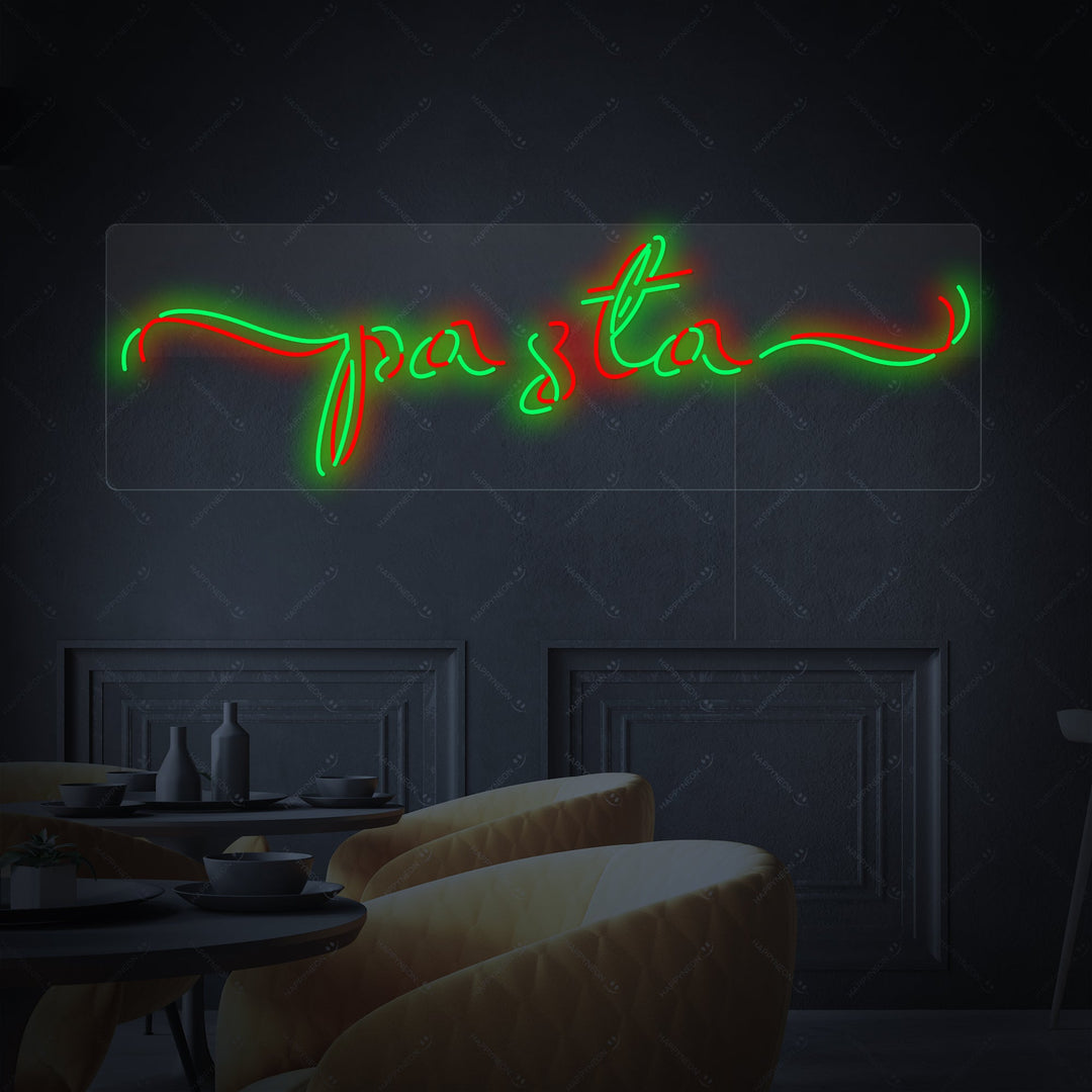 "Pasta" Neon Sign