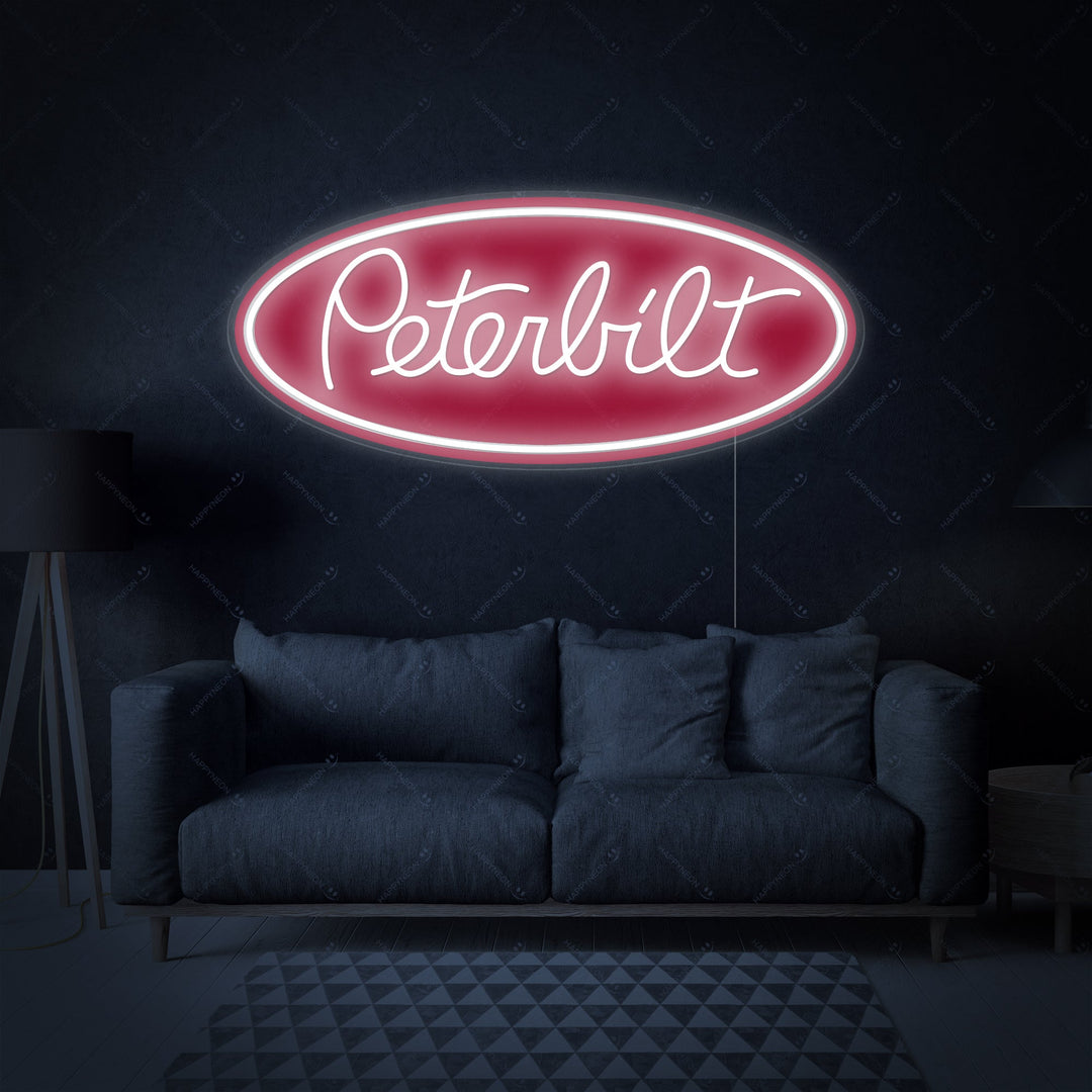 "Peterbil Logo" Neon Sign