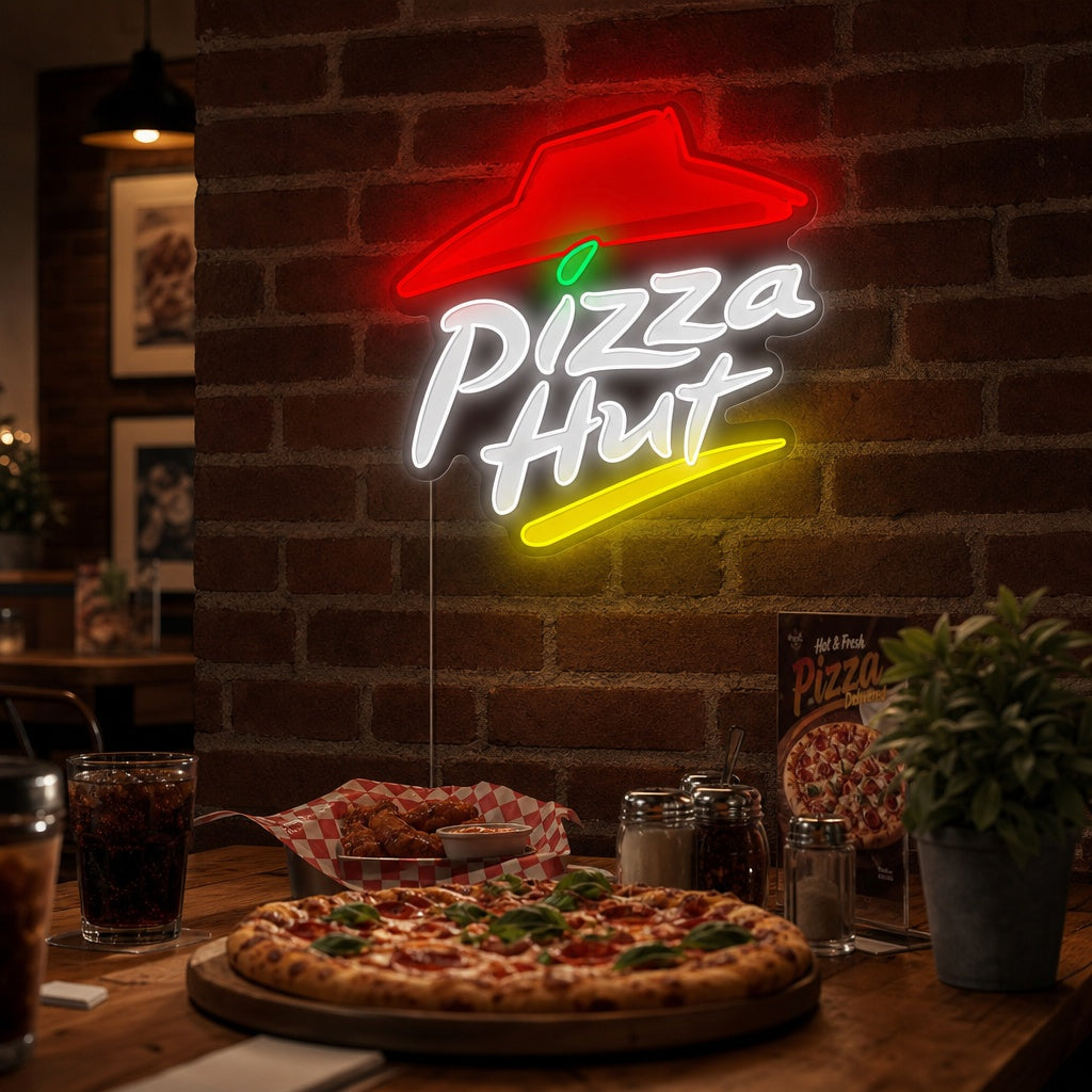 "Pizza Brand Logo" Neon Sign