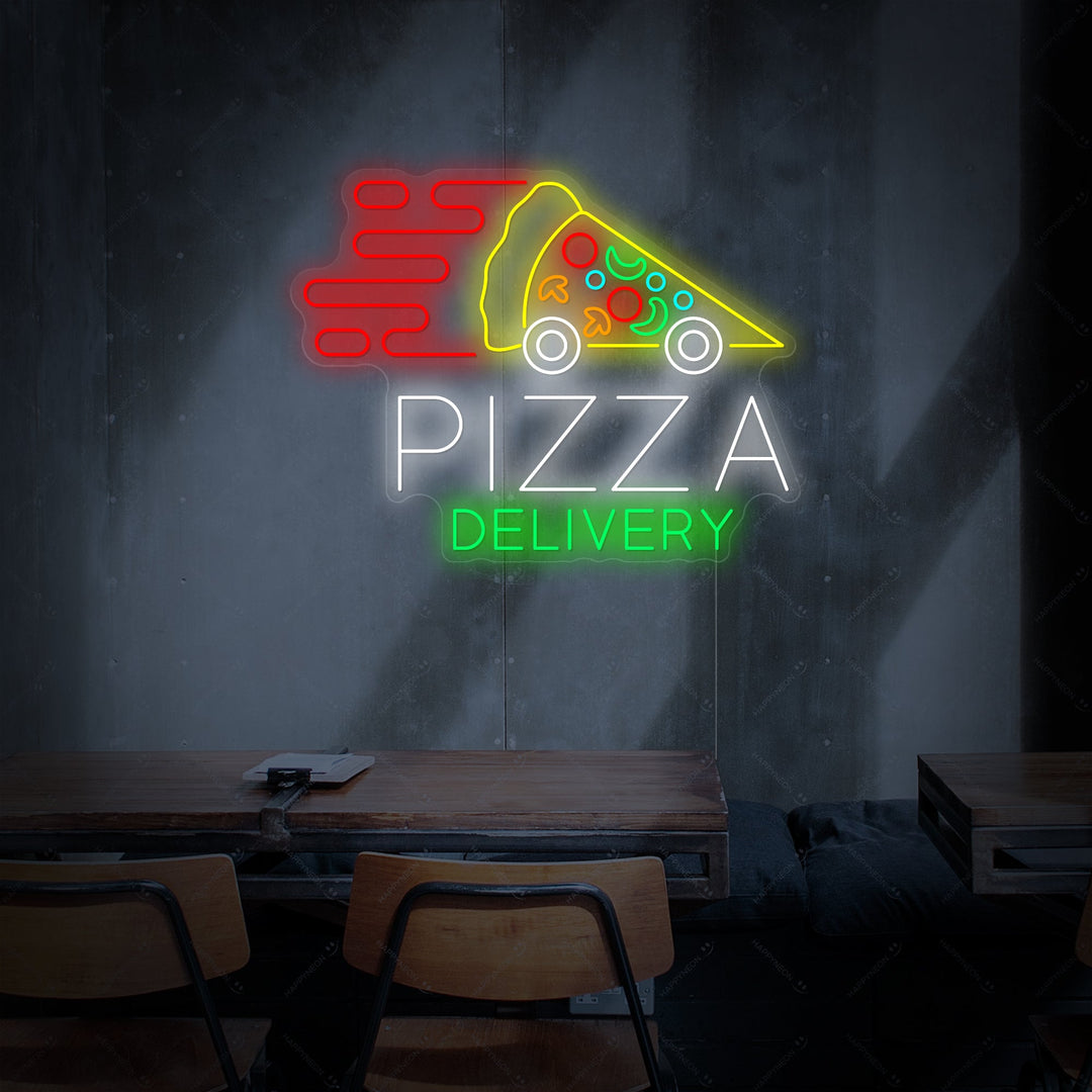 "Pizza Delivery" Neon Sign