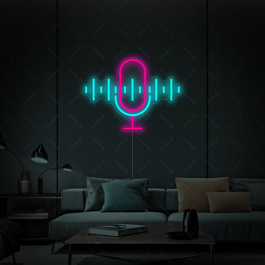 "Podcast" Neon Sign