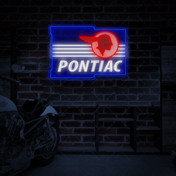 "Ponti-Car" Neon Sign