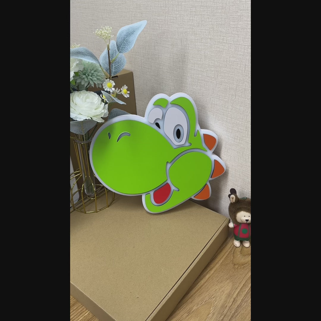 "Yoshi" Neon Like Sign