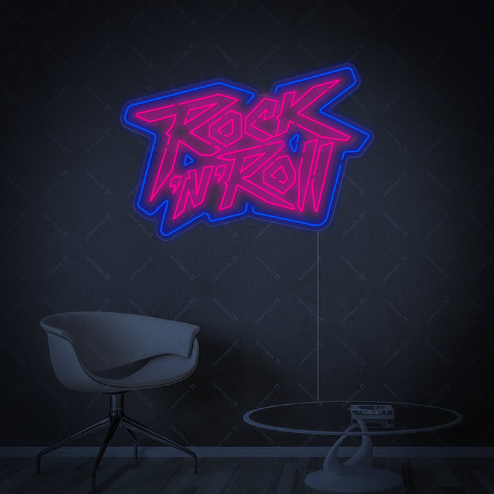 "Rock 'n Roll" Neon Sign