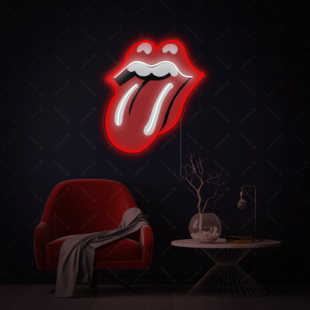 "Rolling Stones" Neon Sign