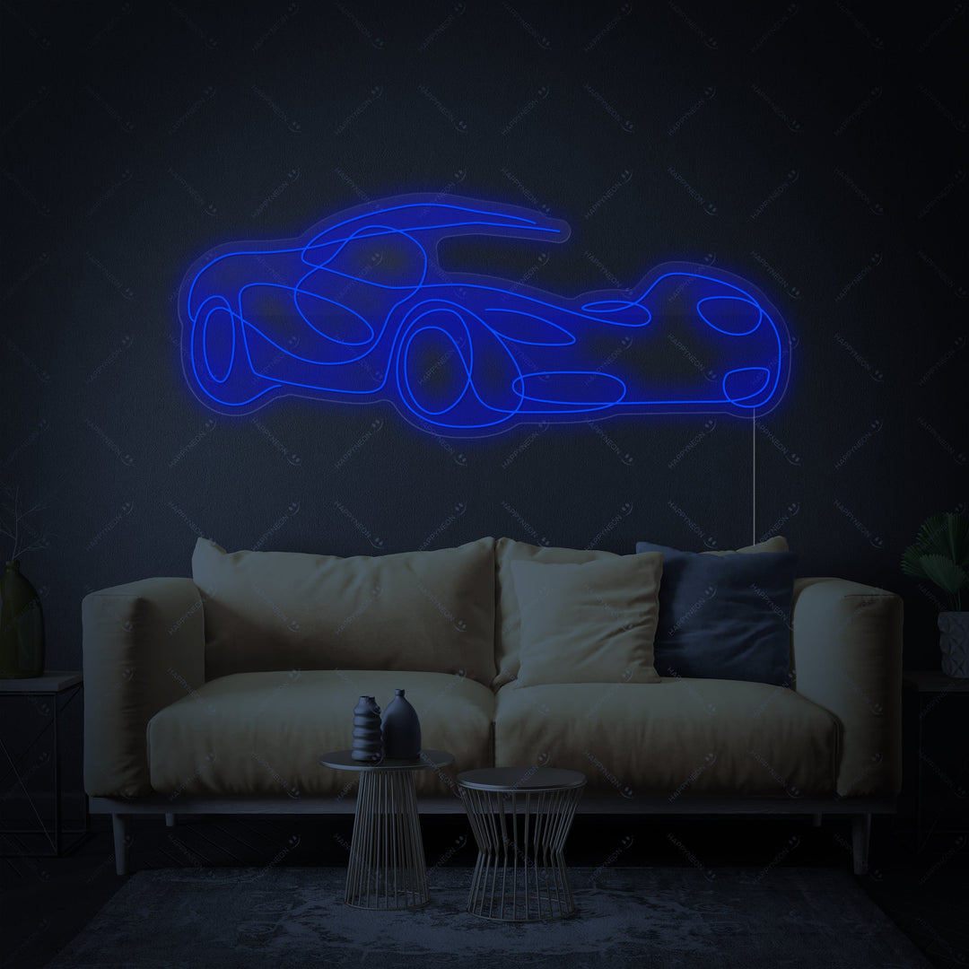 "Sports Car" Neon Sign