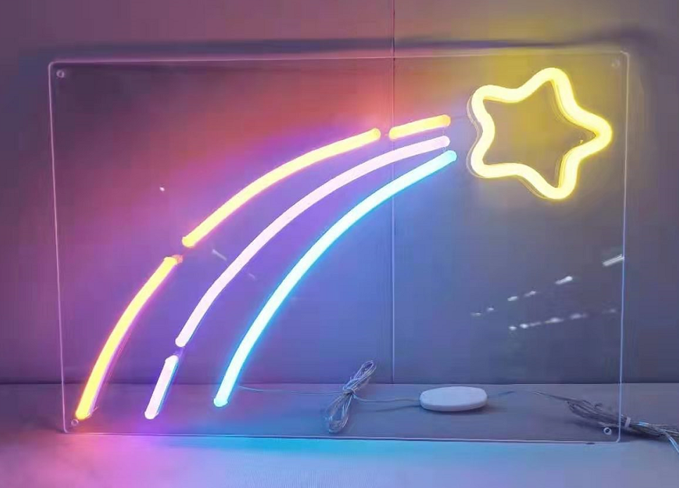 Shooting Star Neon Sign (1 in stock)